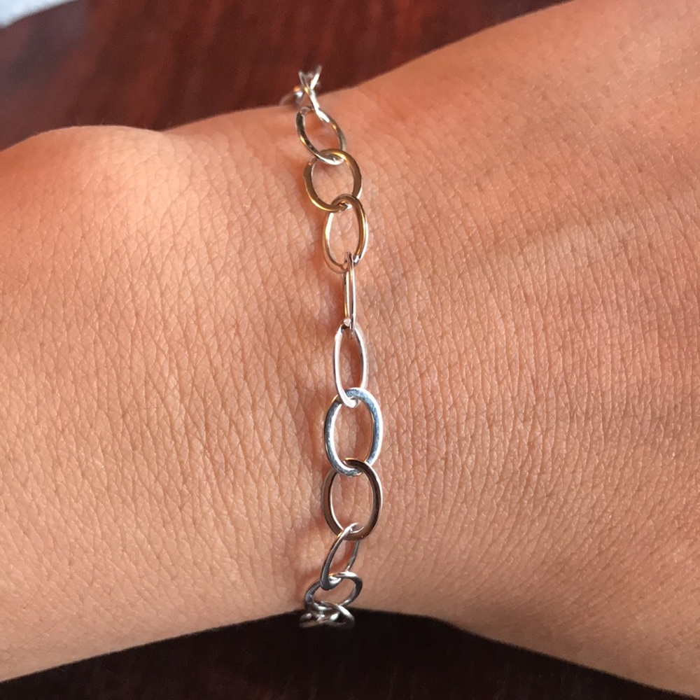 Sterling Ross Simons toggle heart bracelet - 7.75” long - Picture 7 of 12